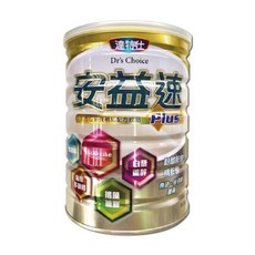 達特仕 安益速 Plus 奶粉, 1個, 800g