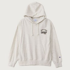 [국내 매장품] 챔피온 여성 NEW YORK 루즈핏 후드 티셔츠 Oatmeal 188177