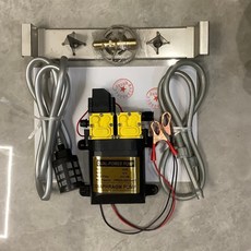 세척기 농약병 세척 헹굼 페트병 세병기 클리너 펌프 농업 고압, 1개, 3. 12V 쌍펌프 2구 세트