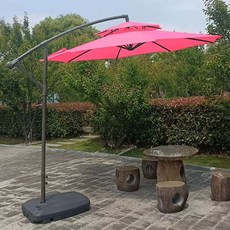파라솔 천갈이 교체용 야외 원단 천 천막 대형 파라솔천, AV. 분홍색 더블탑 .7M 무수조
