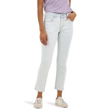 Lee 여성용 Legendary 66cm(26인치) 스트레이트 크롭 진 다크 테일 0