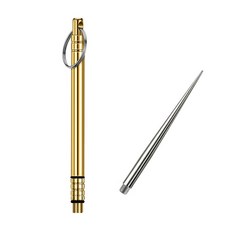 영구 티타늄 이쑤시개 휴대용 합금 소형 요지, 황동 통합 이쑤시개