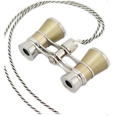 미니 쌍연경 콘서트 망원경 휴대용 손잡이 오페라글라스 빈티지, Q