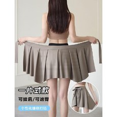 全店折扣 瑜伽褲女遮擋裙可拆卸健身跑步鯊魚褲舞蹈運動健身屁簾遮臀半身裙