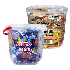 하리보 골드베렌 버킷 +베베토 미니베어 젤리 (총), 1kg