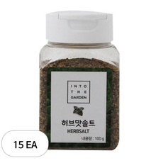 딜리셔스마켓 허브맛솔트 소형, 100g, 15개