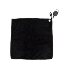 골프공 볼타올 파크골프 공클리너 극세사 30 x 30cm, 1개, 블랙