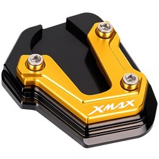 킹콩 XMAX 300 사이드 스탠드 클립 17 26년 미끄럼방지 확장 발판 패드 호환, 1개, 골드