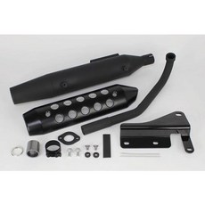 【安全屋】日本 TAKEGAWA SP武川 SUPER CUB C125 SSS 砲彈型 全段排氣管 HONDA 武川, 1個, 黑色 (請先詢問商品庫存)