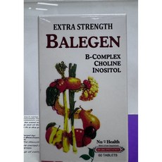 Balegen 高單位 B群 60錠, 1個