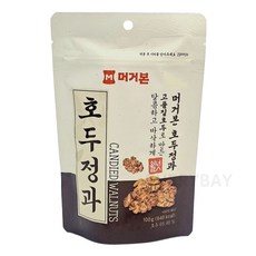 [머거본] 호두정과 고소달콤 캔디드 월넛스낵, 100g, 15개