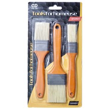 바이트 다용도 나일론 페인트 오일 브러쉬 붓 3종 세트, 1세트