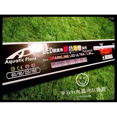 蛋叔叔HH顯色水中燈 - 魟魚藍白LED增艷補色燈 龍魚跨燈燈具 (商檢局認證), 1個, 水中燈藍白-90cm