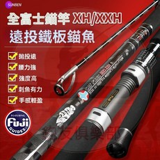 三本錨魚竿 全fuji插節並繼 遠投鐵板錨竿 超硬石斑坑波趴竿 岸拋竿 萬用竿 釣竿, xh,2.8