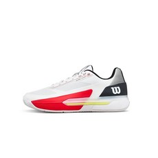 [윌슨] 테니스 신발 남성 RUSH TOUR 5.0 (러쉬 투어) White/Black/Infrared 29.0 cm