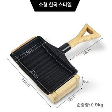 그릴 플레이트 바베큐 베이킹 야외 타코야키 휴대용, 소형 한식, 1개, 1cm