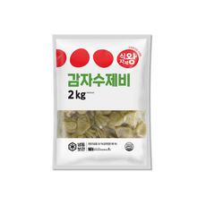 바이오푸드몰_식자재왕 감자수제비 2kg, 3개