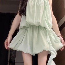 女童套裝 薄款花苞裙褲