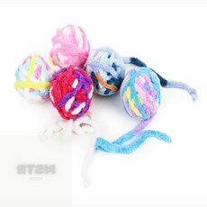 몬스또어 고양이 장난감 털실공 부드러운소재