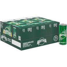 Perrier (페리에) 250ml 캔 × 30개 플레인, 1