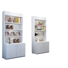 진열장 디스플레이 향수 매대 화이트(길이60 높이168cm) 수납함 뷰티 폭40, I. 60x40x168 내추럴 화이트