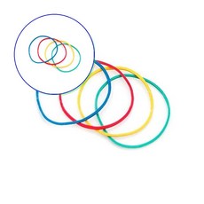 쌍문상회 지금 필요한 고무줄 200p 고무밴드 러버밴드 컬러 머리고무줄 구매 사무용품 대량 31872EA, 본상품