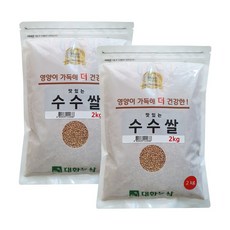 대한농산 수입 수수 4kg (2kgx2봉), 2kg, 2개