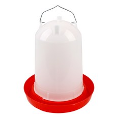 KCJ 닭모이통 닭물통 닭 병아리 모이통 물통 사료통 자동 급식 급수기 물주기, +B 05.반자동 물통 15L, 1개