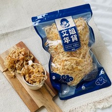 艾姐年貨 魷魚絲, 1個, 白味魷魚絲500g