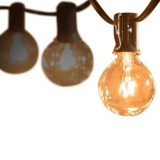 燈泡賣場 燈串裝飾燈 多款造型夜燈、露營燈串、聖誕燈、圓球燈、防水愛迪生燈串 室內戶外皆適用, 1個, 玻璃鎢絲燈