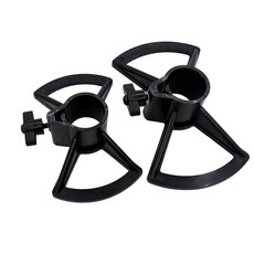 Jiayouy 2Pcs Percussion Djembe Drum Stand Base Supports Plastic Medium and Large Internal Africa