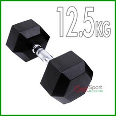 六角包膠啞鈴12.5公斤(舉重/二頭肌/胸肌/12.5kg), 詳見包裝, 詳見包裝
