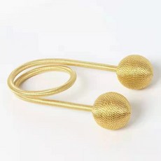 심플 모던 커튼 스트랩 크리에이티브 커튼 버클 펀치 프리 커튼 클립 침실 커튼 스트랩 마음대로 스타일링, 황금색 황금빛, 6개사면2발8개드립니다