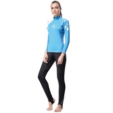 游龍潛水 PROBLUE 長袖萊卡衣褲 水母衣褲 防曬衣褲 - 潛水防曬必備, 上衣(粉色),M