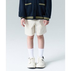 MUSINSA STANDARD KIDS 밴딩 치노 쇼츠 [크림] 416894