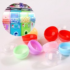 뽑기캡슐 뽑기통 추첨볼 빈캡슐 공캡슐 55mm 랜덤20p cha*7223bk, 55mm-랜덤20p, 1개