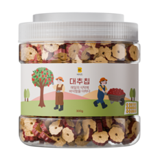 비이츠 바삭한 건대추 슬라이스 대추칩 말린 대추 마른안주 간식 건대추칩 건조대추칩, 1개, 300g