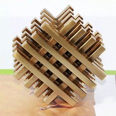 S자 와인렉 수납함 수납거치대 진열대, X. 틱택토 대형 사이즈 13138cm