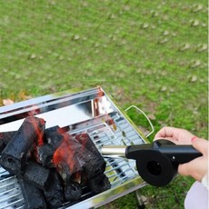 MIMI SHOP 手動烤肉鼓風機，中秋節烤肉必備助燃器