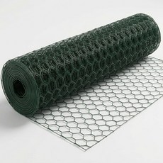 양계망 울타리망 PVC 육각 코팅 철망 닭장 고라니망 펜스 동물퇴치 메쉬 멧돼지방지, 1박스