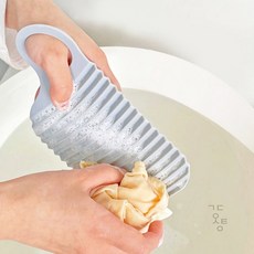 베카87 휴대용 미니 핸디 실리콘 빨래판 속옷 행주 손세탁 빨래용판, 1개