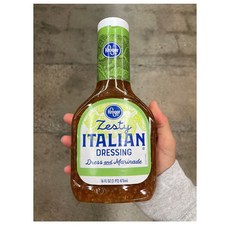 Kroger Zeaty Italian Dressing 크로거 제티 이탈리안 드레싱 16oz(473ml) 3팩, 473ml