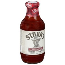 Stubb's Dr Pepper BBQ 소스 510g(18온스) 214026, 510g