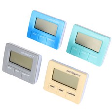 제삼오스토어 미니 스톱워치 색랜덤 스포츠타이머 타이머시계 알람시계 타임워치