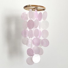 [호유즈] 자개모빌 만들기키트 DIY 리스본 양장점(원형), 스트로베리밀크