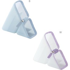 소닉 카쿠스타 스탠드형 실리콘 일본 삼각 필통, 파란색