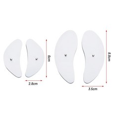 EMS 微電流 面部按摩器 V型臉 提升緊緻 臉部肌肉刺激器, 918眼貼-2對,英文