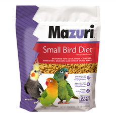 Mazuri 小型鳥飼料, 1kg, 1袋