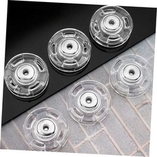 똑딱이단추 가방단추 의류단추 똑딱이 투명단추 니트, 투명색상(한쌍)