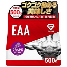 글롱 EAA 사프리 500g 아미노산 필수 아미노산 8종류 배합 포도 맛 GronG, 1개, 1g